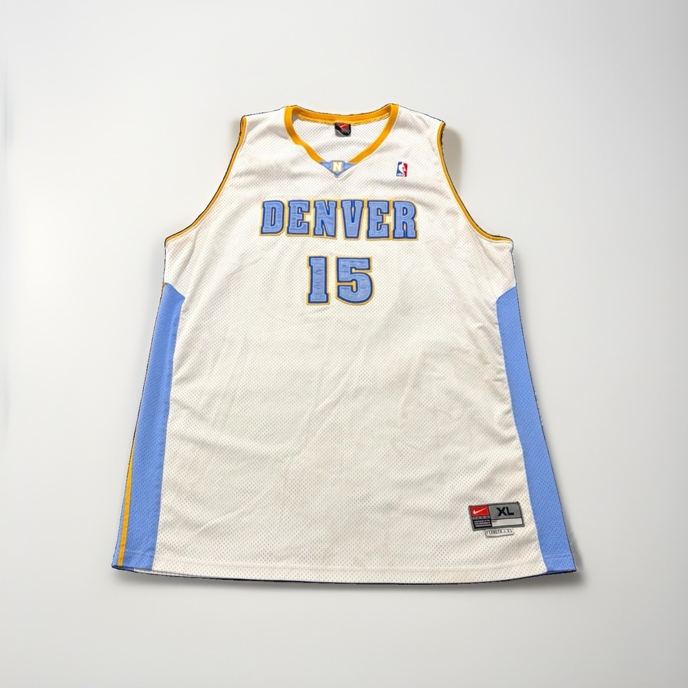 Vintage NBA Nike Denver Nuggets Carmelo Anthony 03-04 Home Jersey Men's XL